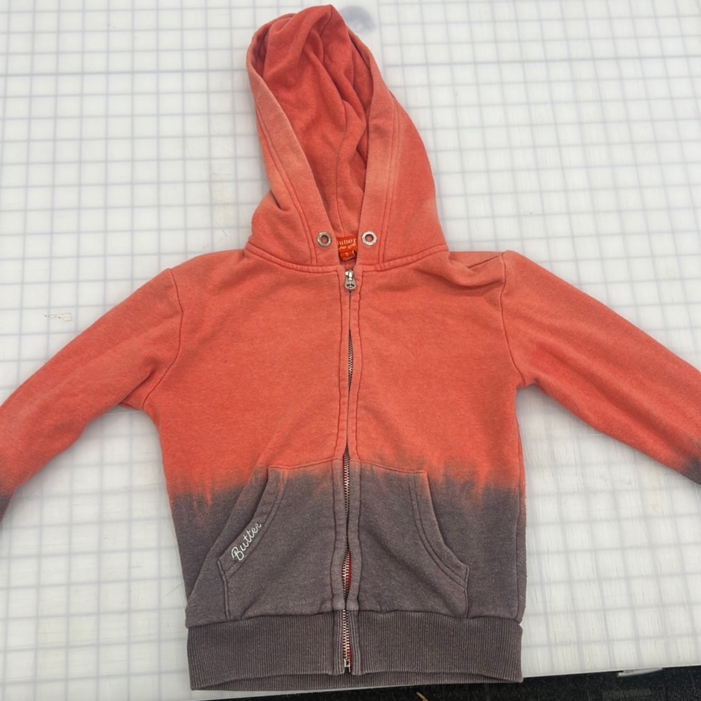 Boys size 5 ombré Butter Hoodie